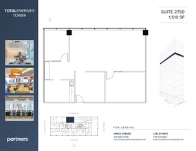 1201 Louisiana St, Houston, TX à louer Plan de site– Image 1 sur 2