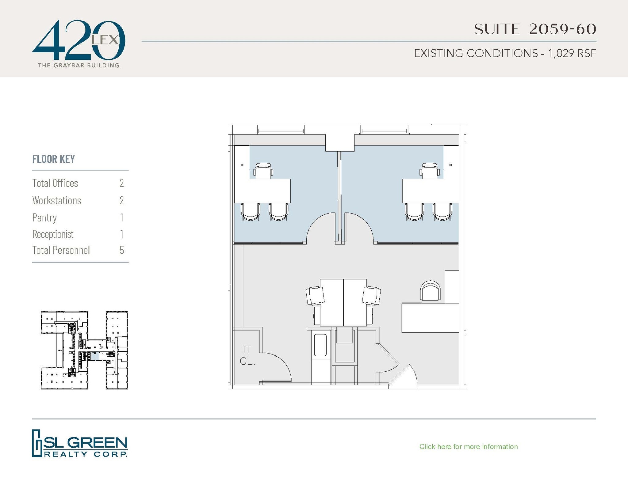 420 Lexington Ave, New York, NY à louer Plan d’étage– Image 1 sur 1