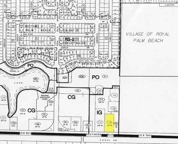 1015 Loxahatchee Dr, West Palm Beach, FL à louer - Plan cadastral – Image 3 sur 4