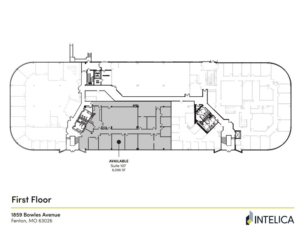 1855-1859 Bowles Ave, Fenton, MO à louer Plan d’étage– Image 1 sur 1