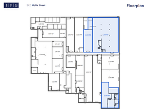 3421 Hollis St, Oakland, CA à louer Plan d’étage– Image 1 sur 1