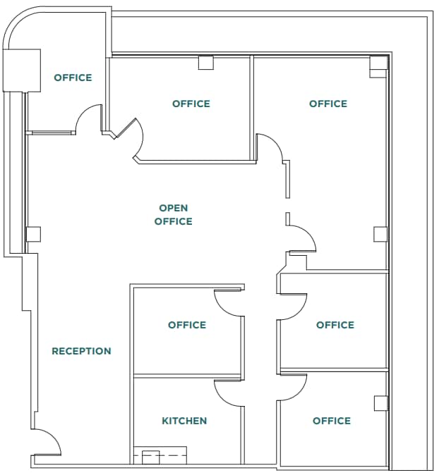 983 University Ave, Los Gatos, CA à louer Plan d’étage– Image 1 sur 1