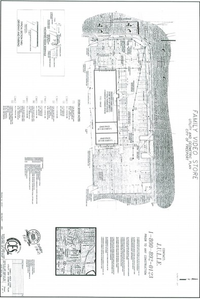 1005-1007 W Galena Ave, Freeport, IL à louer - Plan de site – Image 3 sur 3