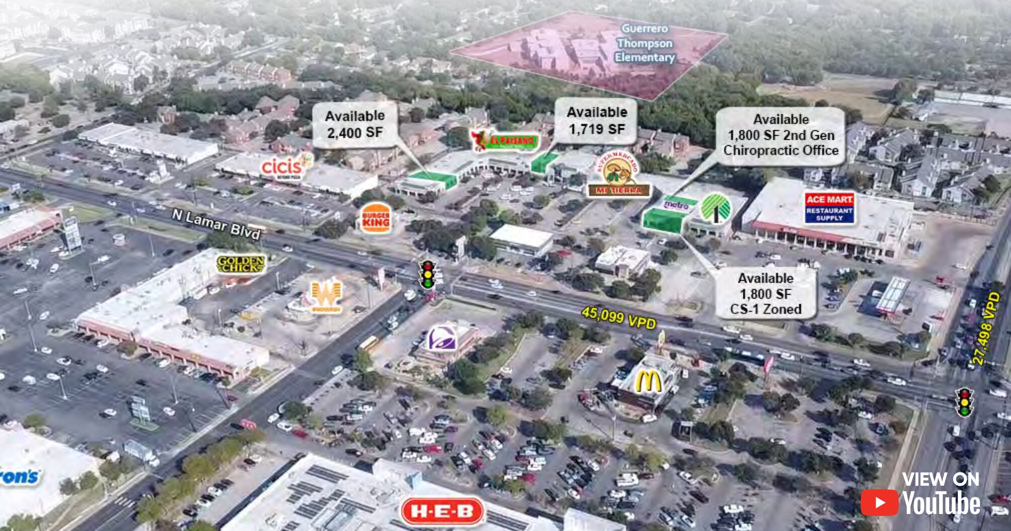 9515 N Lamar Blvd, Austin, TX à louer Photo de l’immeuble– Image 1 sur 8