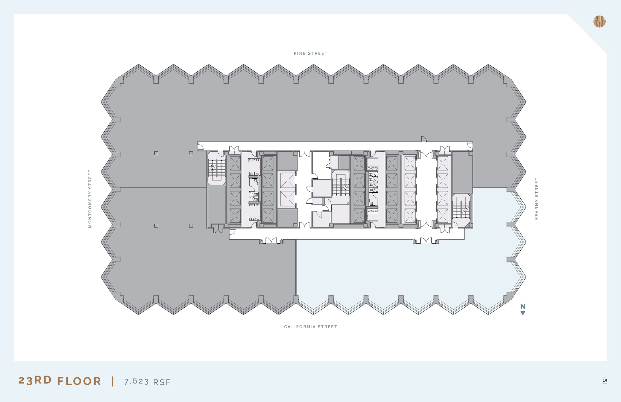 555 California St, San Francisco, CA à louer Plan d’étage– Image 1 sur 1