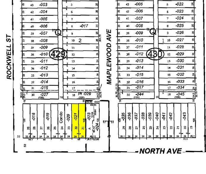 2540 W North Ave, Chicago, IL à vendre - Plan cadastral – Image 2 sur 7