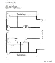 1440 Maria Ln, Walnut Creek, CA à louer Plan d’étage– Image 1 sur 1
