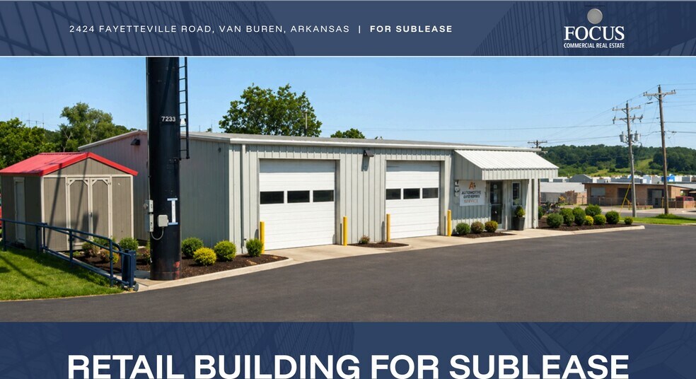 2424 Fayetteville Rd, Van Buren, AR à louer - Photo de l’immeuble – Image 1 sur 1