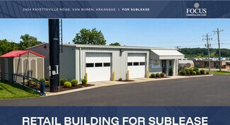 Plus de détails pour 2424 Fayetteville Rd, Van Buren, AR - Local commercial à louer