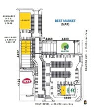 4480 Holt Blvd, Montclair, CA à louer Plan de site– Image 1 sur 1