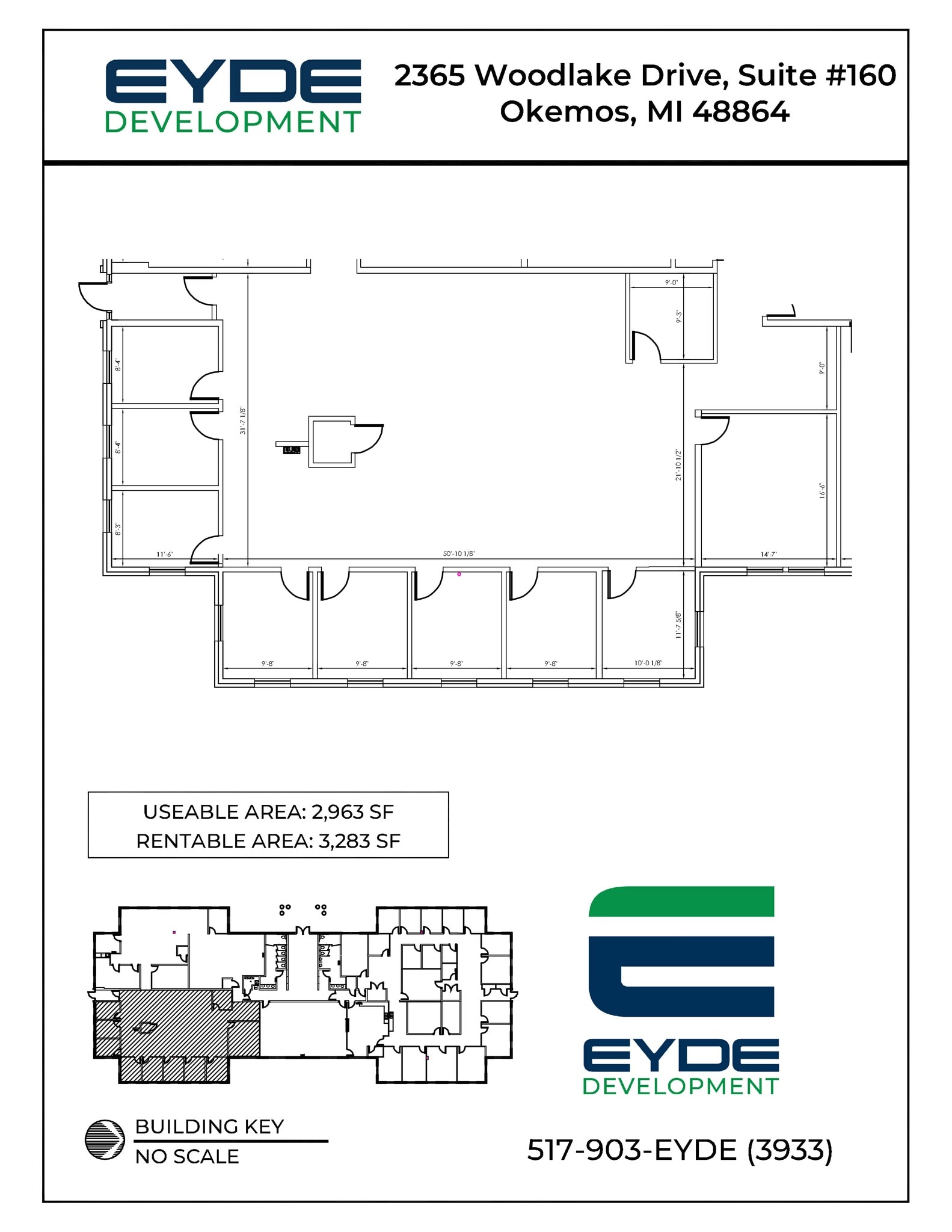 2365 Woodlake Dr, Okemos, MI à louer Plan de site– Image 1 sur 1