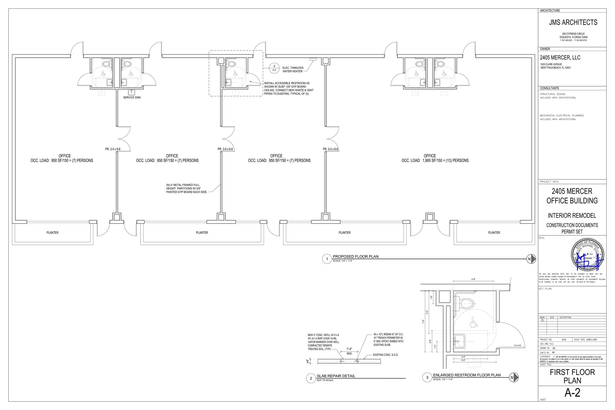 2401 Mercer Ave, West Palm Beach, FL à louer Plan de site– Image 1 sur 1