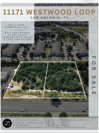 Plus de détails pour 11171 Westwood loop, San Antonio, TX - Terrain à vendre