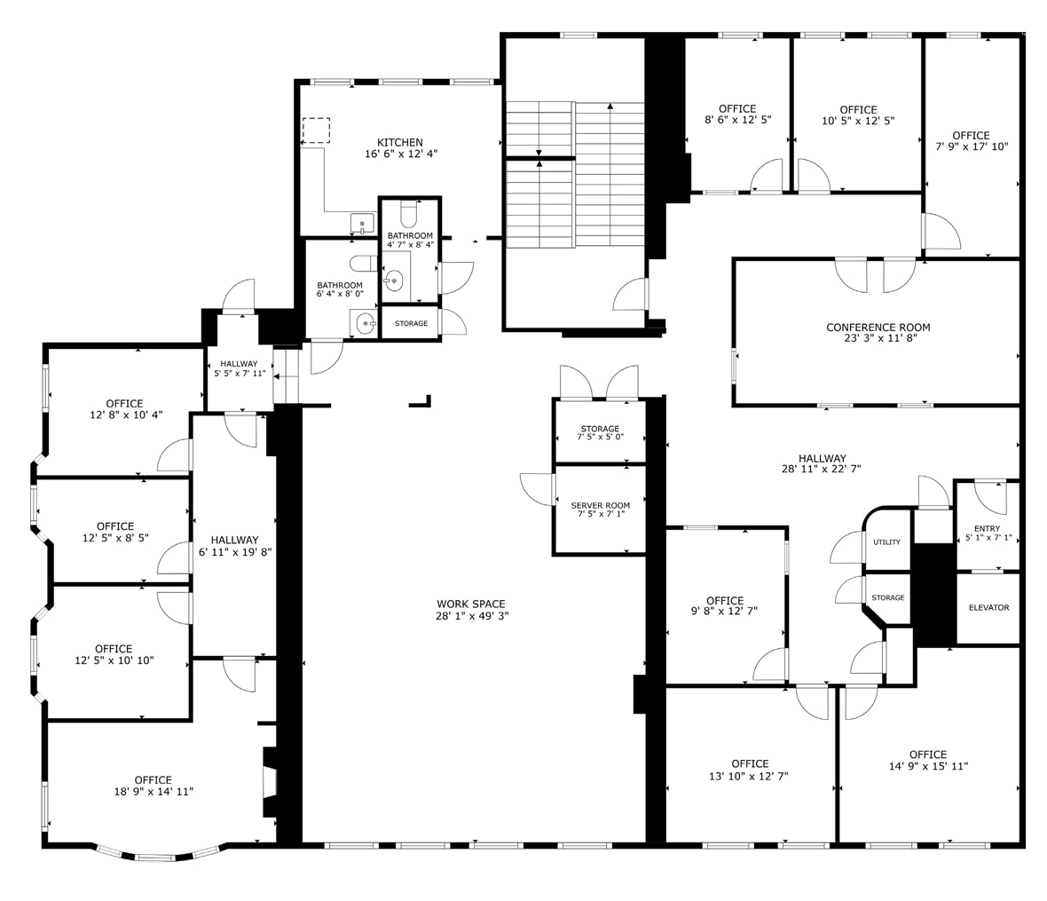 579-605 Massachusetts Ave, Cambridge, MA à louer Plan d’étage– Image 1 sur 8