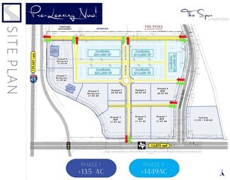 Plus de détails pour NEC of I-45 N & FM 830, Willis, TX - Terrain à louer
