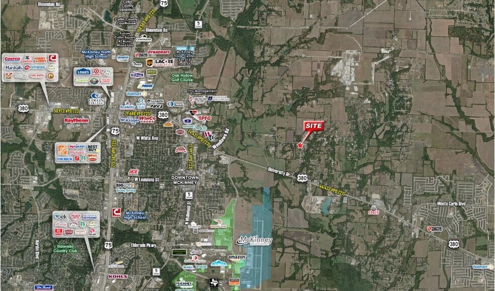500 W New Hope Rd, McKinney, TX à vendre - Aérien – Image 3 sur 3