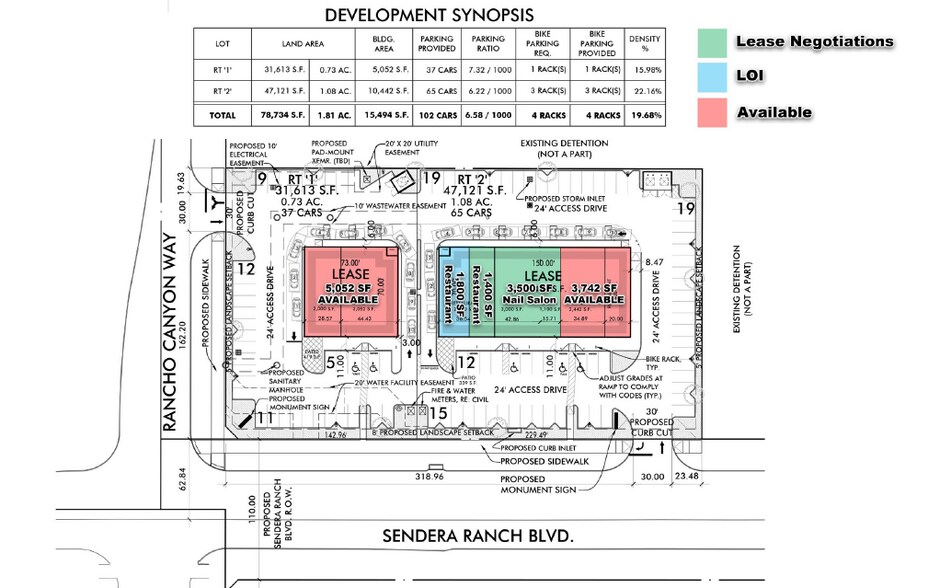 Sendera Ranch Blvd & Rancho Canyon Way, Haslet, TX à louer - Photo de l’immeuble – Image 2 sur 3