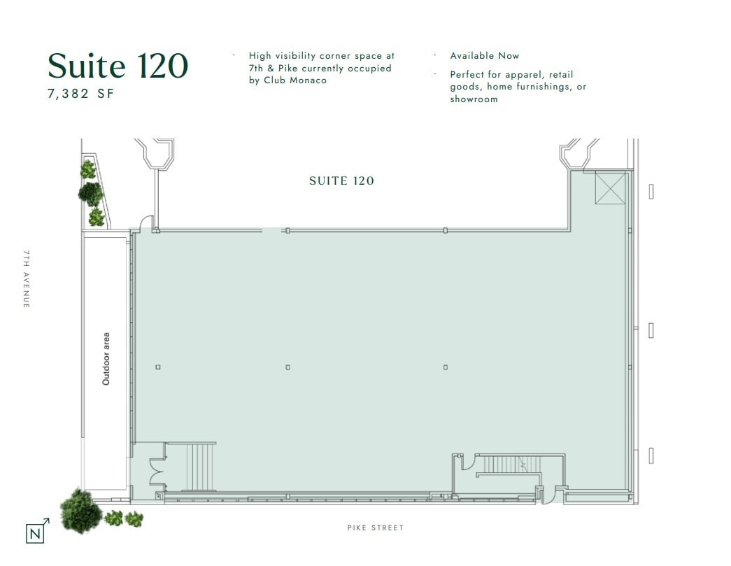 1600 7th Ave, Seattle, WA à louer Plan d’étage– Image 1 sur 1