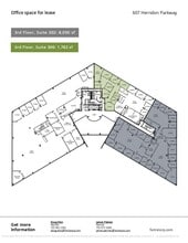 607 Herndon Pky, Herndon, VA à louer Plan d’étage– Image 1 sur 1