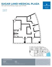 1327 Lake Pointe Pky, Sugar Land, TX à louer Plan d’étage– Image 1 sur 1