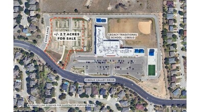 2900 Cibolo Valley Dr, Cibolo, TX - Vue aérienne  vue de carte