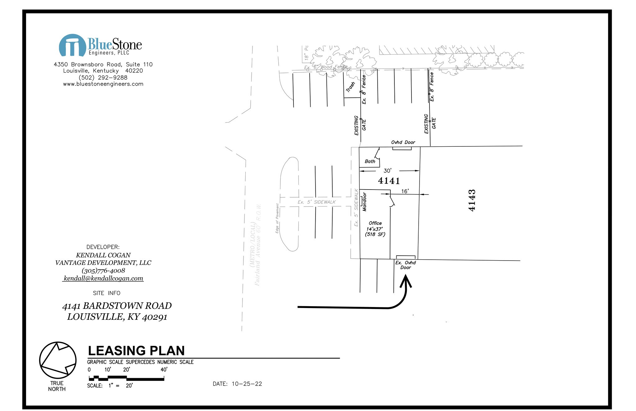 4141 Bardstown Rd, Louisville, KY à louer Plan de site– Image 1 sur 1