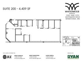 12501 Whitewater Dr, Minnetonka, MN à louer Plan d’étage– Image 1 sur 1