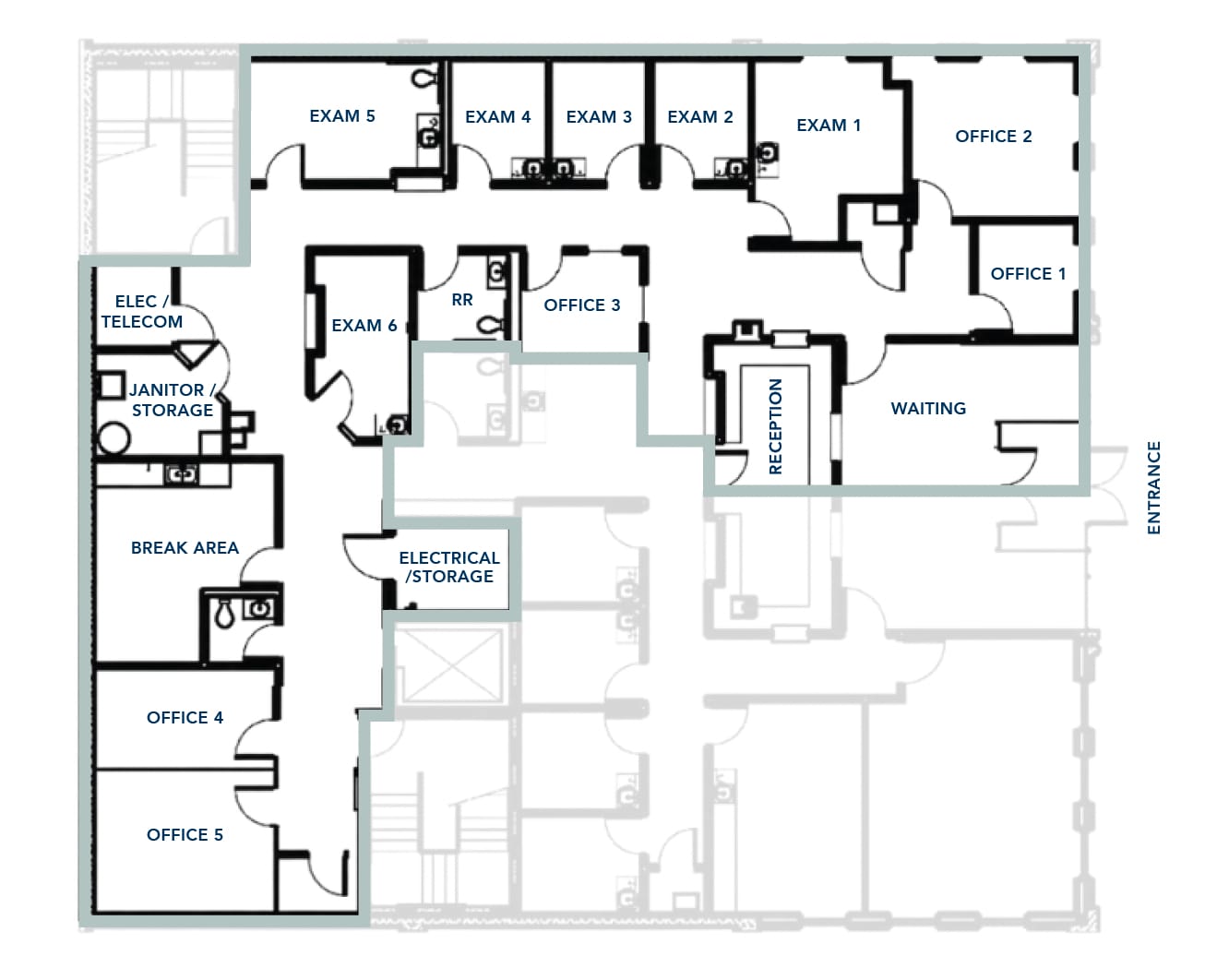 800 Weatherly Dr, Clarksville, TN à louer Plan d’étage– Image 1 sur 12