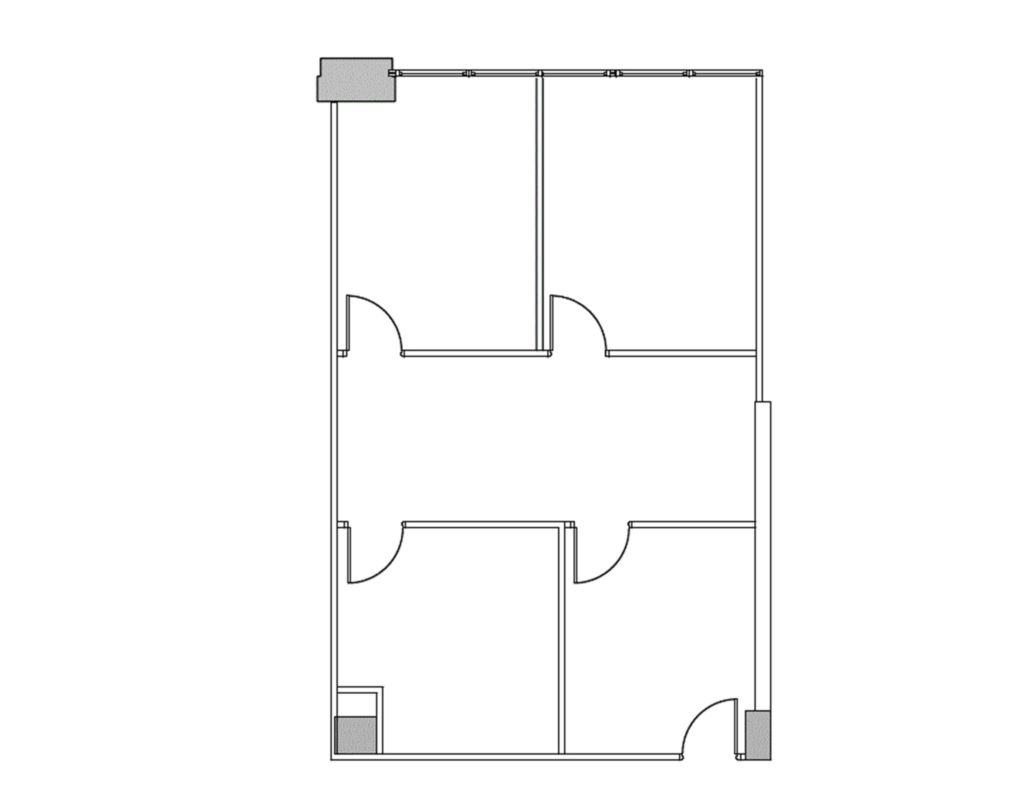4100 spring valley Rd, Dallas, TX à louer Plan d’étage– Image 1 sur 1
