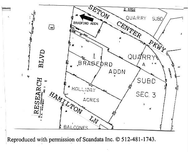 11011 Research Blvd, Austin, TX à louer - Plan cadastral – Image 2 sur 3