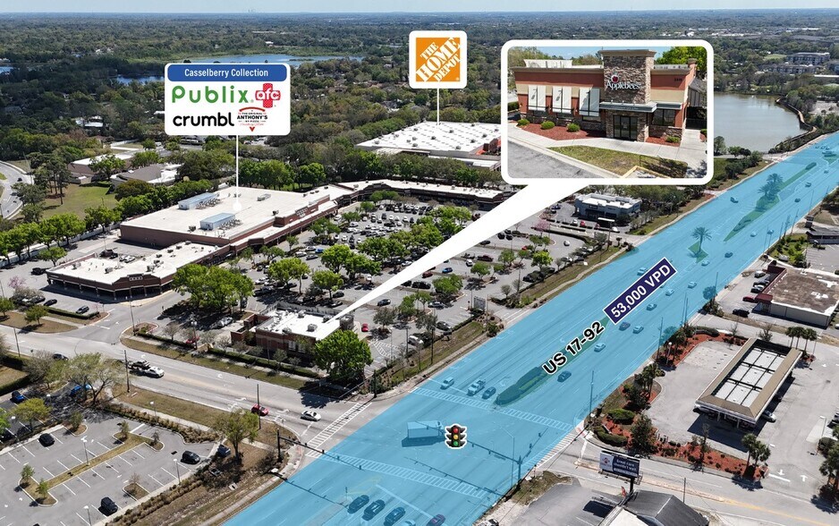 3315 S US Highway 17/92, Casselberry, FL à vendre - Photo de l’immeuble – Image 2 sur 3