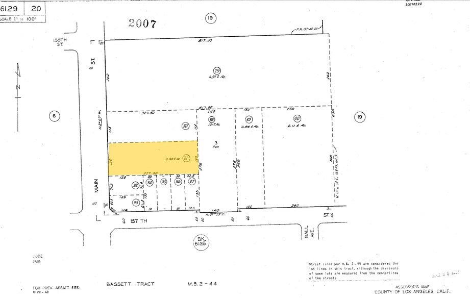 15610 S Main St, Gardena, CA à vendre - Plan cadastral – Image 2 sur 36
