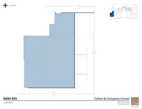 1350 Euclid Ave, Cleveland, OH à louer Plan de site– Image 1 sur 1