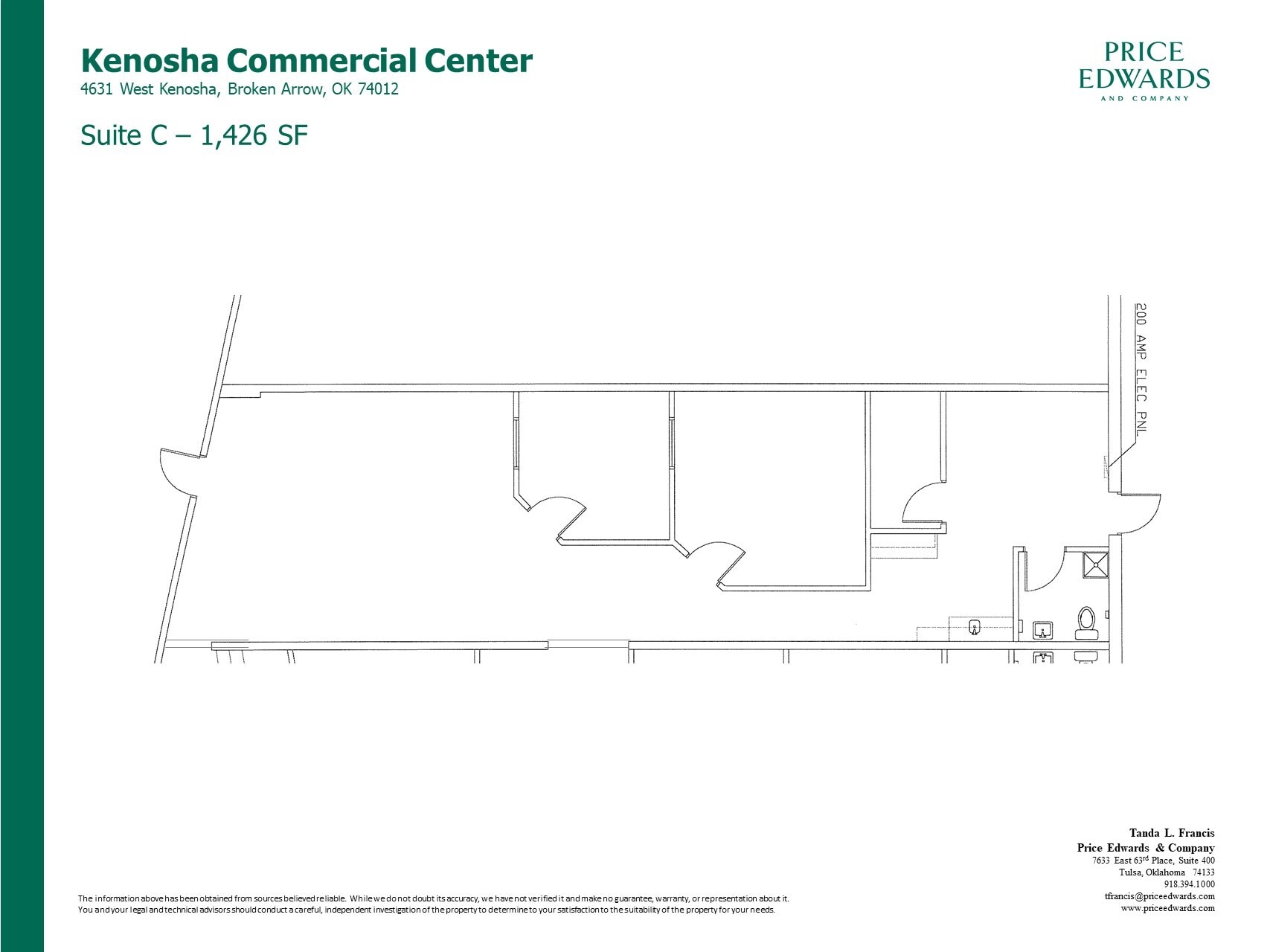 4611-4651 W Kenosha St, Broken Arrow, OK à louer Plan d’étage– Image 1 sur 1