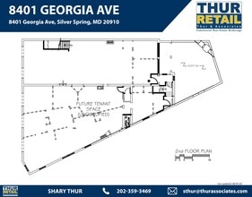 8401 Georgia Ave, Silver Spring, MD à louer Plan d’étage– Image 2 sur 11