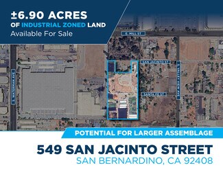 Plus de détails pour 549 San Jacinto St, San Bernardino, CA - Terrain à vendre