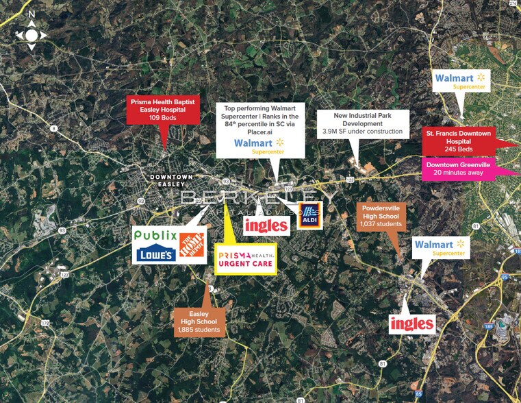 6043 Calhoun Memorial Hwy, Easley, SC à vendre - Photo de l’immeuble – Image 3 sur 3