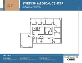 701 E Hampden Ave, Englewood, CO à louer Plan d’étage– Image 1 sur 1