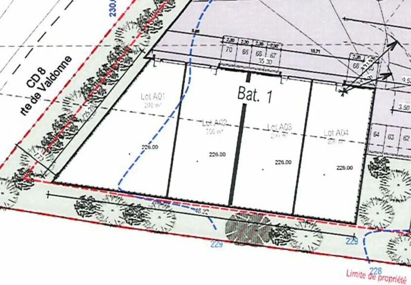 Local d'activités dans La Bouilladisse à vendre - Plan d’étage – Image 3 sur 5