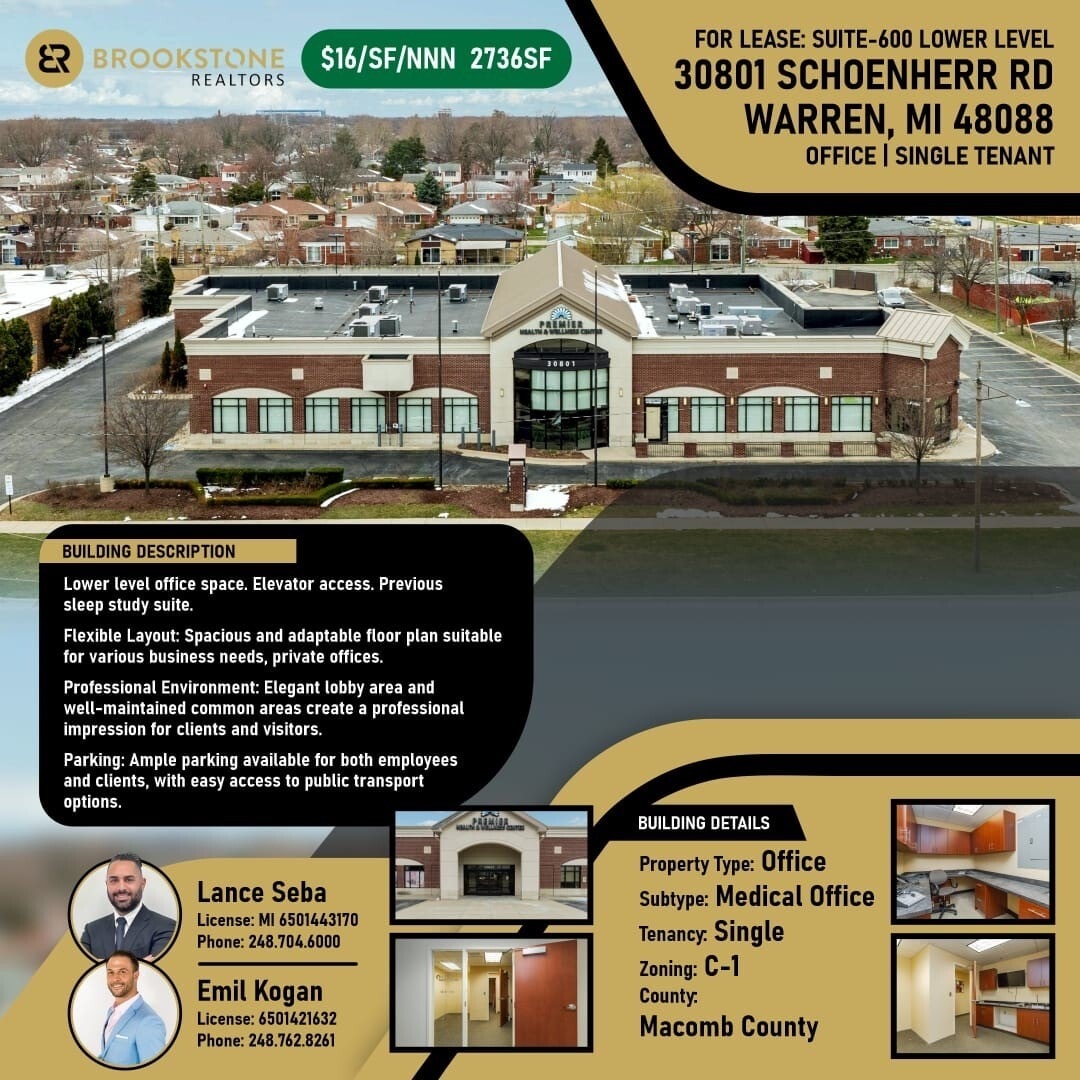 30801 Schoenherr Rd, Warren, MI à louer Photo de l’immeuble– Image 1 sur 1