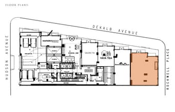 74 Dekalb Avenue, Brooklyn, NY à louer Plan d’étage– Image 1 sur 5