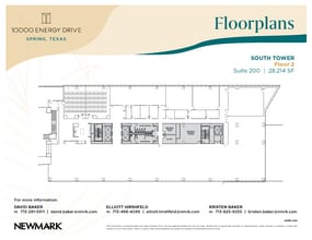 10000 Energy Dr, Spring, TX à louer Plan d’étage– Image 1 sur 1