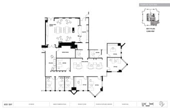 600 Peachtree St NE, Atlanta, GA à louer Plan d’étage– Image 1 sur 1