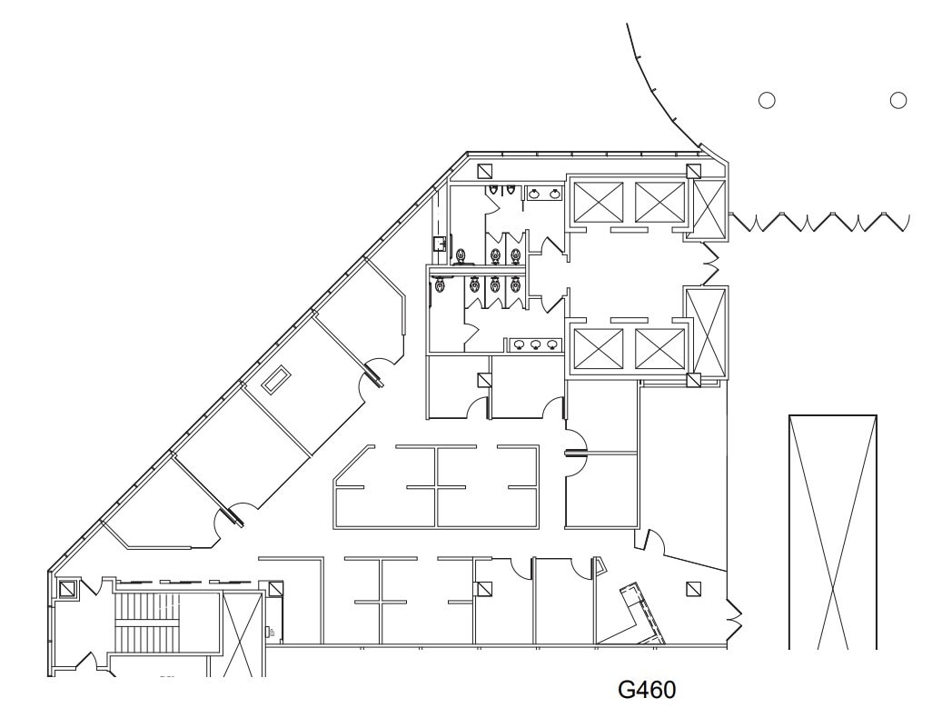 8687 Melrose Ave, West Hollywood, CA à louer Plan d’étage– Image 1 sur 1