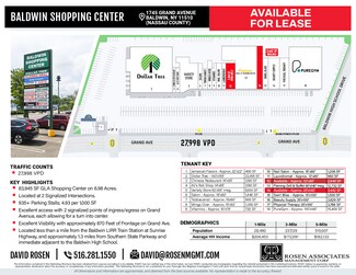 Plus de détails pour 1741-1789 Grand Ave, Baldwin, NY - Local commercial à louer