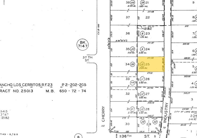 3673 N Industry Ave, Lakewood, CA à louer - Plan cadastral – Image 3 sur 7
