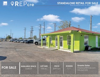 Plus de détails pour 8333 Alameda Ave, El Paso, TX - Local commercial à vendre