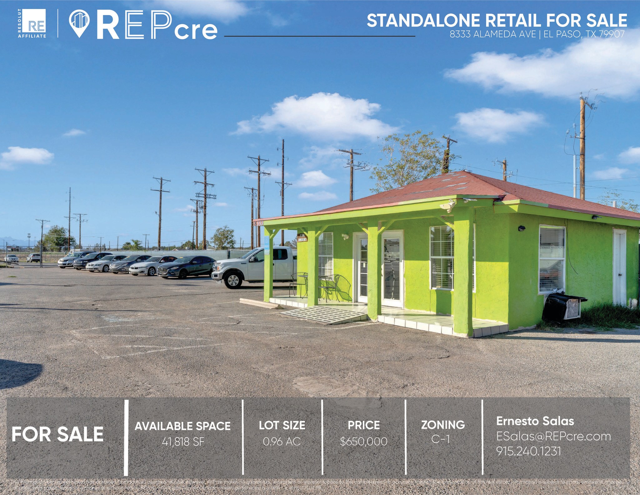 8333 Alameda Ave, El Paso, TX à vendre Photo de l’immeuble– Image 1 sur 10