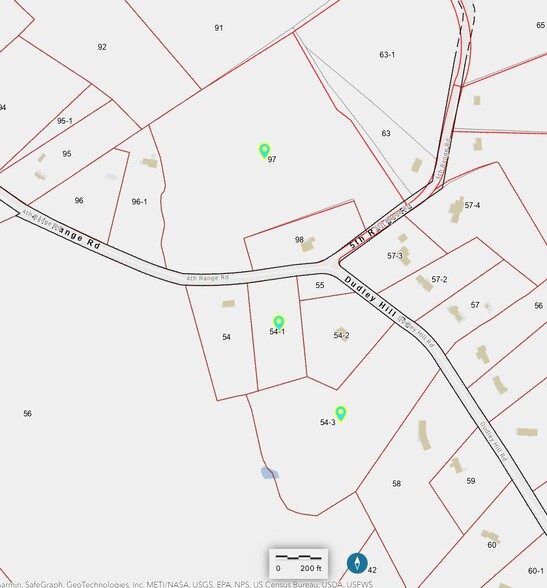 206-208 4th Range Rd, Pembroke, NH à vendre - Plan de site – Image 3 sur 3