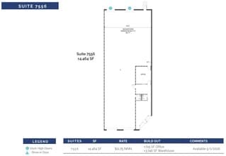 7492-7522 Reindeer Trl, San Antonio, TX à louer Plan d’étage– Image 1 sur 1